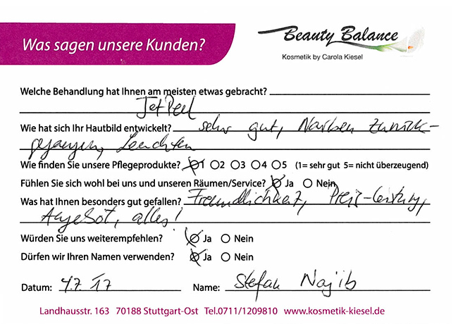 Referenzkarte Stefan Najib - kosmetik-studio-stuttgart-carola-kiesel-beauty-balance