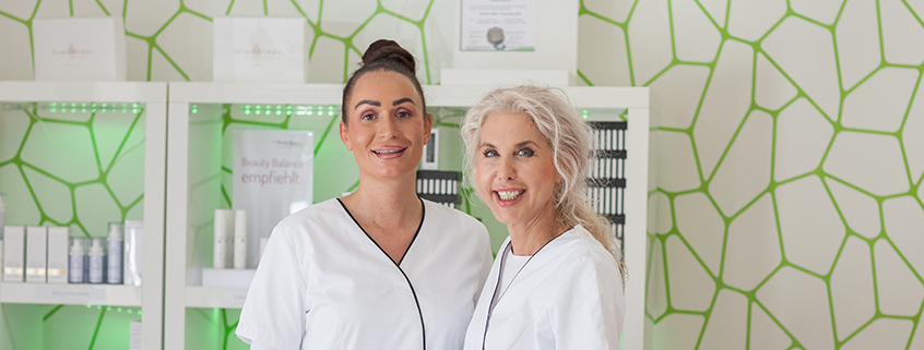 Carola Kiesel und Ruzica Bjelobrk im Studio - carola-kiesel-stuttgart-beauty-balance